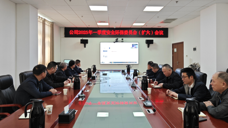 中國(guó)化學(xué)四化建召開(kāi)2025年一季度安委會(huì)(擴(kuò)大)會(huì)議